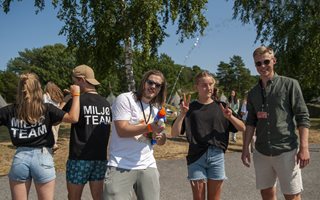 Representanter fra Miljøteamet