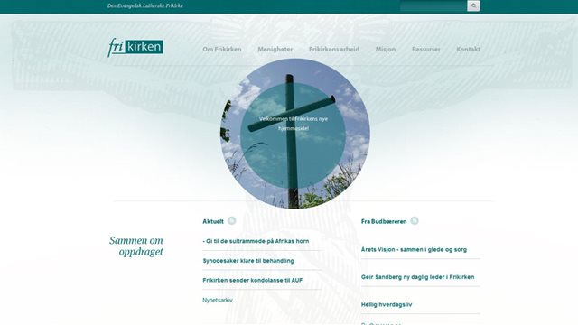 Frikirken ny på nett
