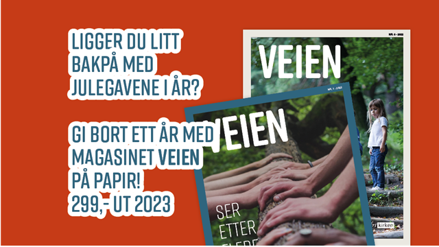 Gi magasinet VEIEN i gave