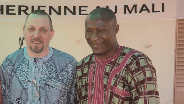 Norske misjonærer i Mali i trygghet