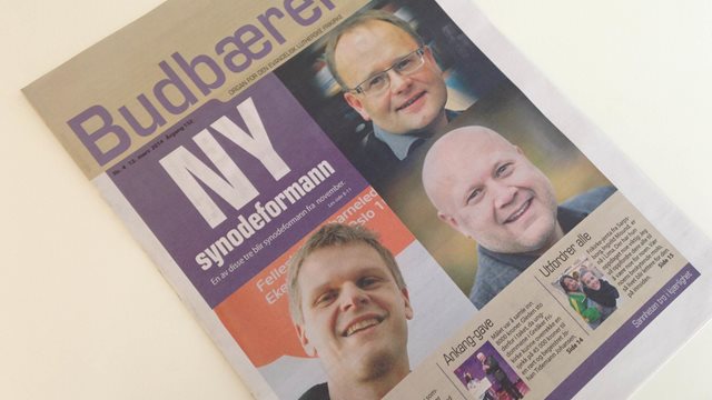 En av disse blir synodeformann