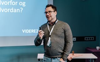 Stian Hansen fra Hånes Frikirke. 